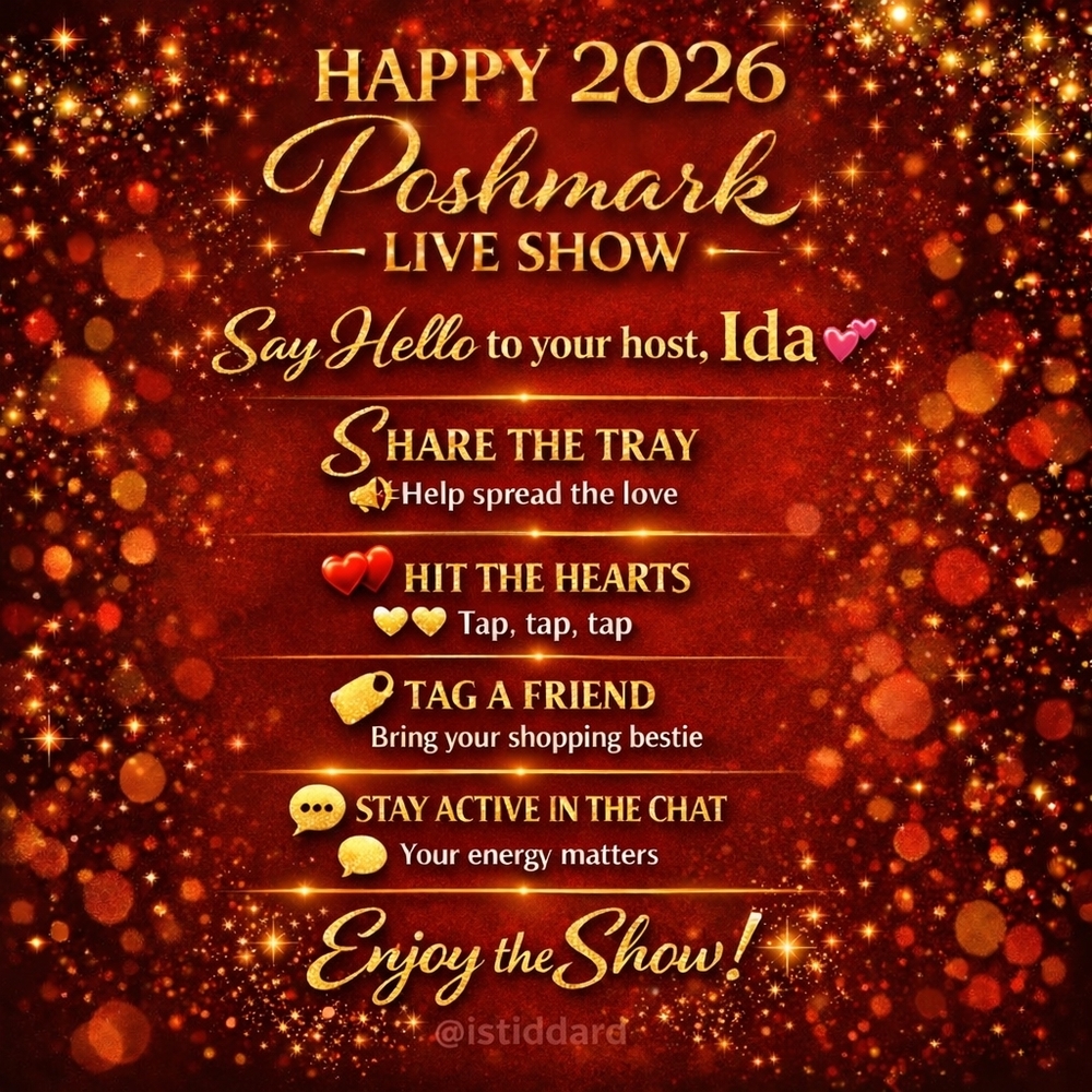 Poshmark Live/Semi-Silent Show Kind Reminder
